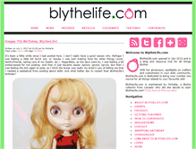 Tablet Screenshot of blythelife.com